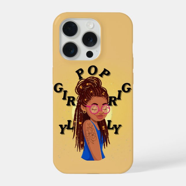 Capa de telefone girly pop locs (Verso)