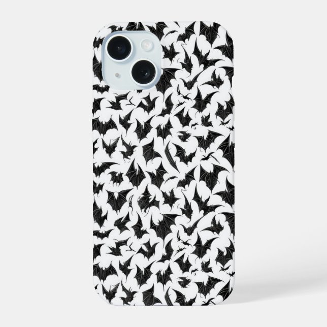 Capa de telefone Gótica Bats (Verso)