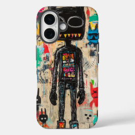 Capa de telefone Grunge Abstrato Art