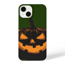 Capa de telefone Halloween Jack-o-Lanterna