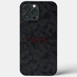 Capa de telefone HAMbyWG Xtreme - Camuflagem Preta
