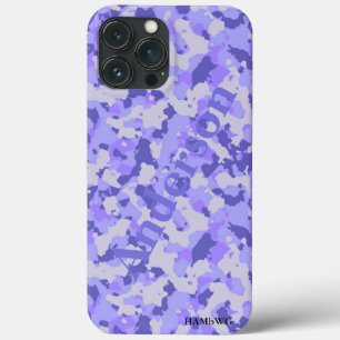 Capa de telefone HAMbyWG Xtreme - Camuflagem Roxa