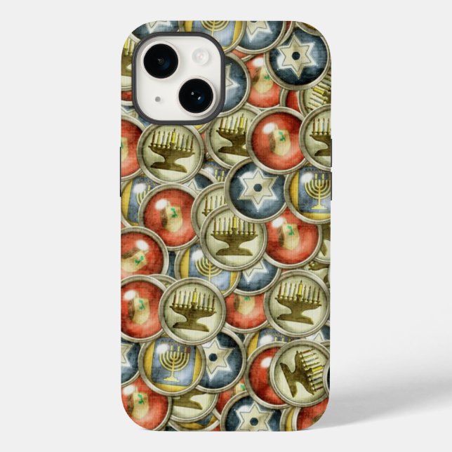 Capa de telefone Hanukkah (Verso)
