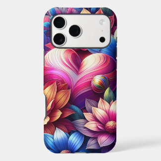 Capa de Telefone Heart & Sunflowers