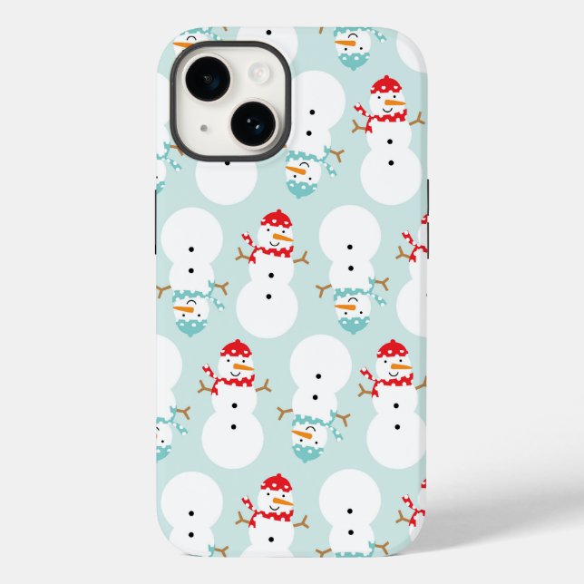 Capa de telefone Homem de Neve (Verso)