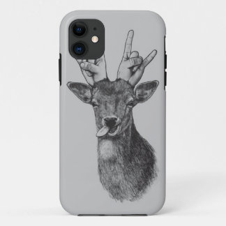 Capa de telefone Ilustrada Deer Punk