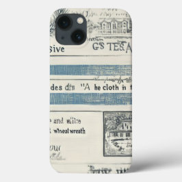 Capa de telefone inspirada no oceano com detalhes 