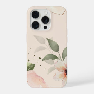 Capa de telefone Iphone 15 Pro (Belo design de flo