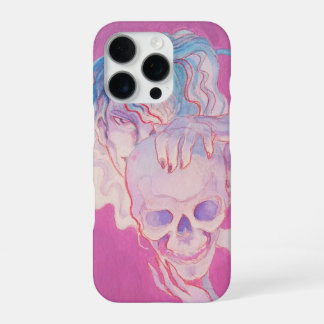 capa de telefone iphone 16 - Arte roxa fora do cor