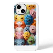 capa de telefone iPhone faces felizes
