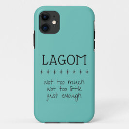 Capa de telefone Lagom Sueco