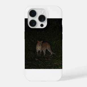 Capa de telefone leopardo escuro