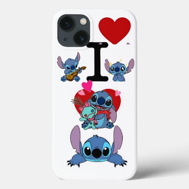 Capa de telefone Lilo e Stitch (Verso)