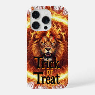Capa de telefone Lion King, Fiery Lion Phone Case