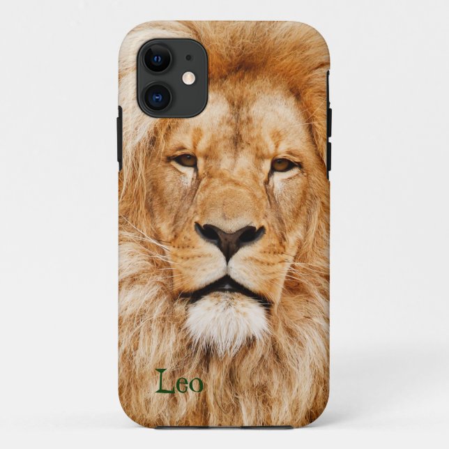 Capa de telefone Lion Photograph iPhone 5 (Verso)