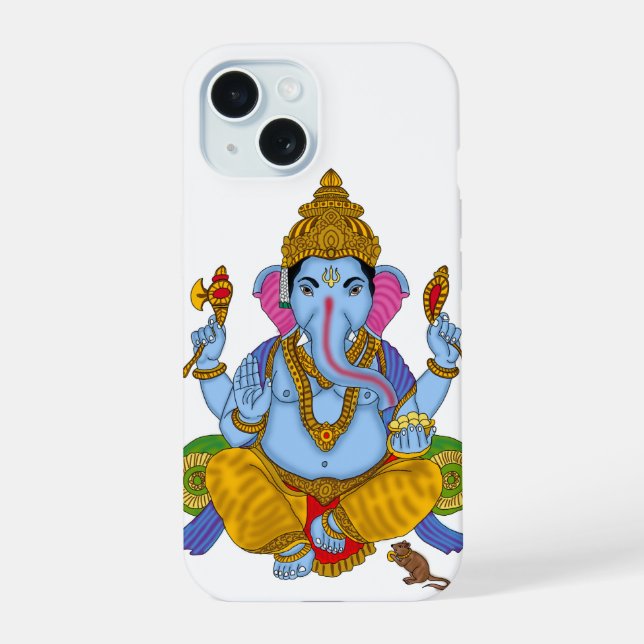 Capa de telefone Lord Ganesha (Verso)