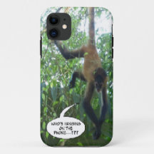 Capa de telefone Macaco Engraçado