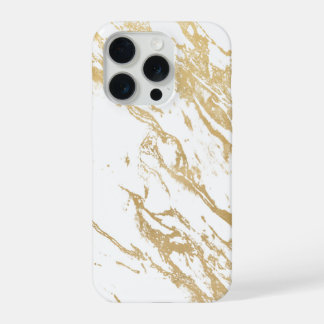 Capa de Telefone Marble Luxe Golden