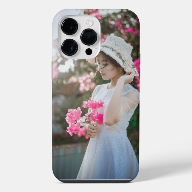Capa de telefone Máx. de Foto Personalizada do iPh (Verso)