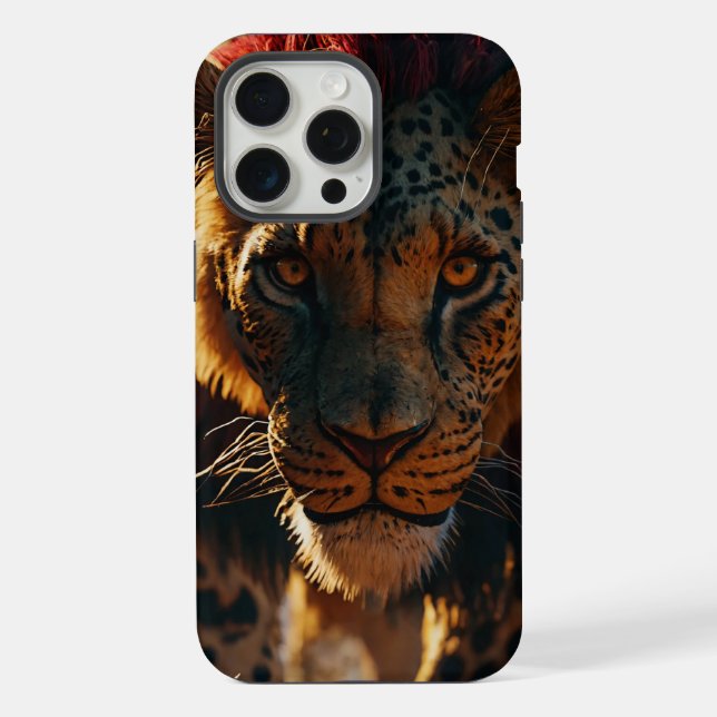 capa de telefone Máxima do iPhone 15 Pro (Verso)