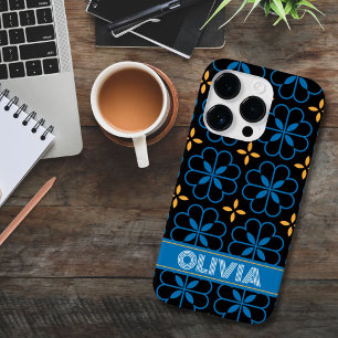 Capa de telefone Mediterrânica do Nome do Monogram