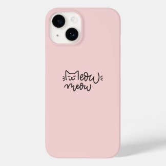 Capa de telefone Meow