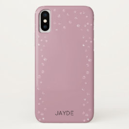 Capa de telefone móvel Blush Crystal Confetti