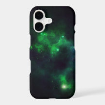 Capa de telefone nebulosa verde