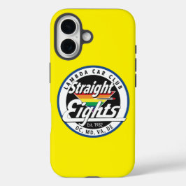 Capa de telefone Oito heteros (Amarelo)