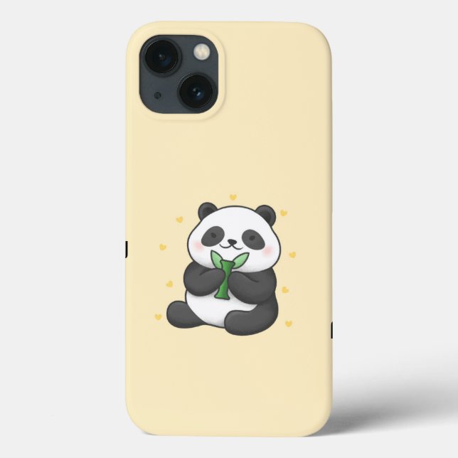 Capa de telefone Panda (Verso)