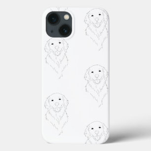 Capa de telefone para amante de Golden retriever m