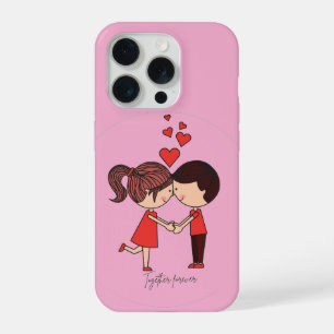 Capa de telefone para casal 