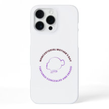 Capa de telefone para mãe sem custódia com logotip