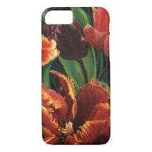 capa de telefone "Parrot Tulips Triptych"