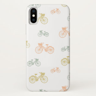 Capa de telefone Pastel do doodle das bicicletas