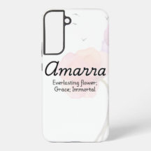 Capa de Telefone Personalizada Amarra
