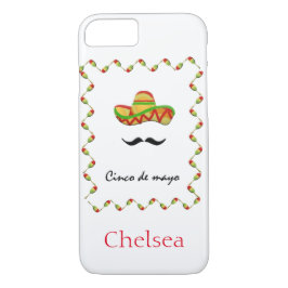 Capa de telefone Personalizada Cinco De Mayo