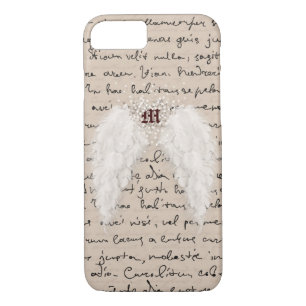 Capa de telefone personalizada da asa do anjo
