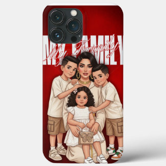 Capa de telefone Personalizada da Família Marroqui