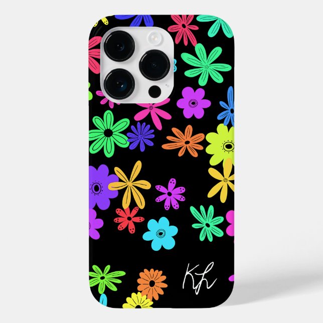 Capa de telefone Personalizada das Flores Personal (Verso)