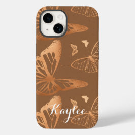 Capa de telefone personalizada de borboleta Daee