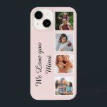 Capa de telefone Personalizada de Colagem de Image<br><div class="desc">Crie uma capa de telefone única com uma colagem personalizada de fotos! Mostre suas memórias favoritas em um design de grade de na moda,  perfeito para manter os entes queridos próximos e fazer seu dispositivo realmente único.</div>