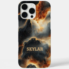 Capa de telefone Personalizada de Fogo Cósmico