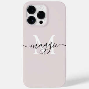 Capa de telefone Personalizada do Monograma de Scr