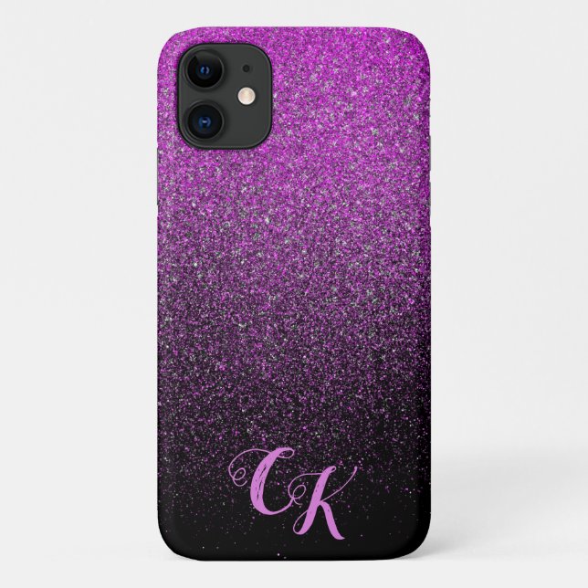 Capa de telefone Personalizada do Shimmer Glitter  (Verso)