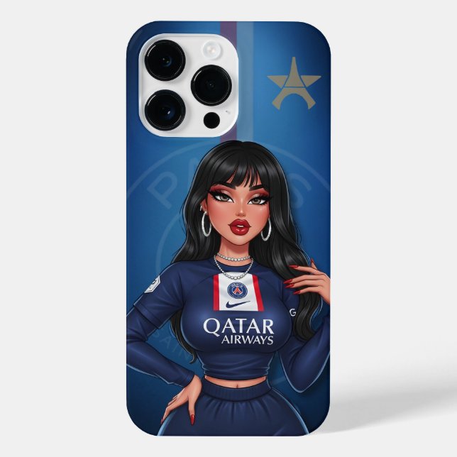 Capa de telefone personalizada do ventilador PSG (Verso)