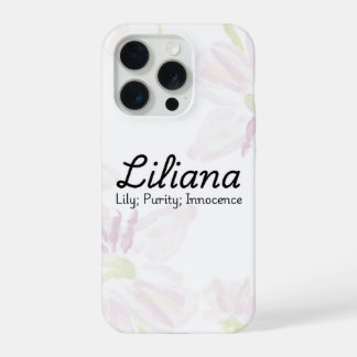 Capa de telefone Personalizada Liliana