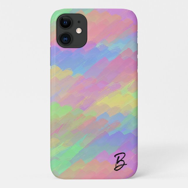 Capa de telefone Personalizada Multicolores (Verso)