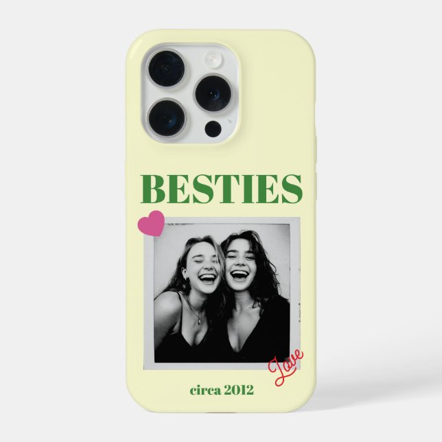 Capa de Telefone Personalizada para Melhor Amiga (Verso)