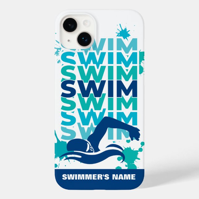 Capa de telefone personalizável para atleta de nat (Verso)